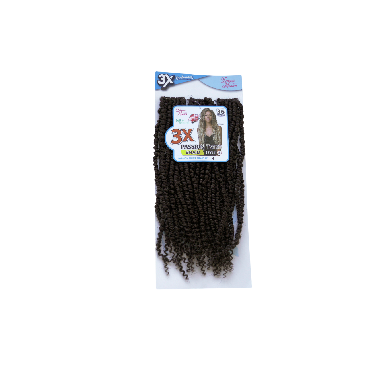 D.M PASSION TWIST BRAID 18'' 3X N4